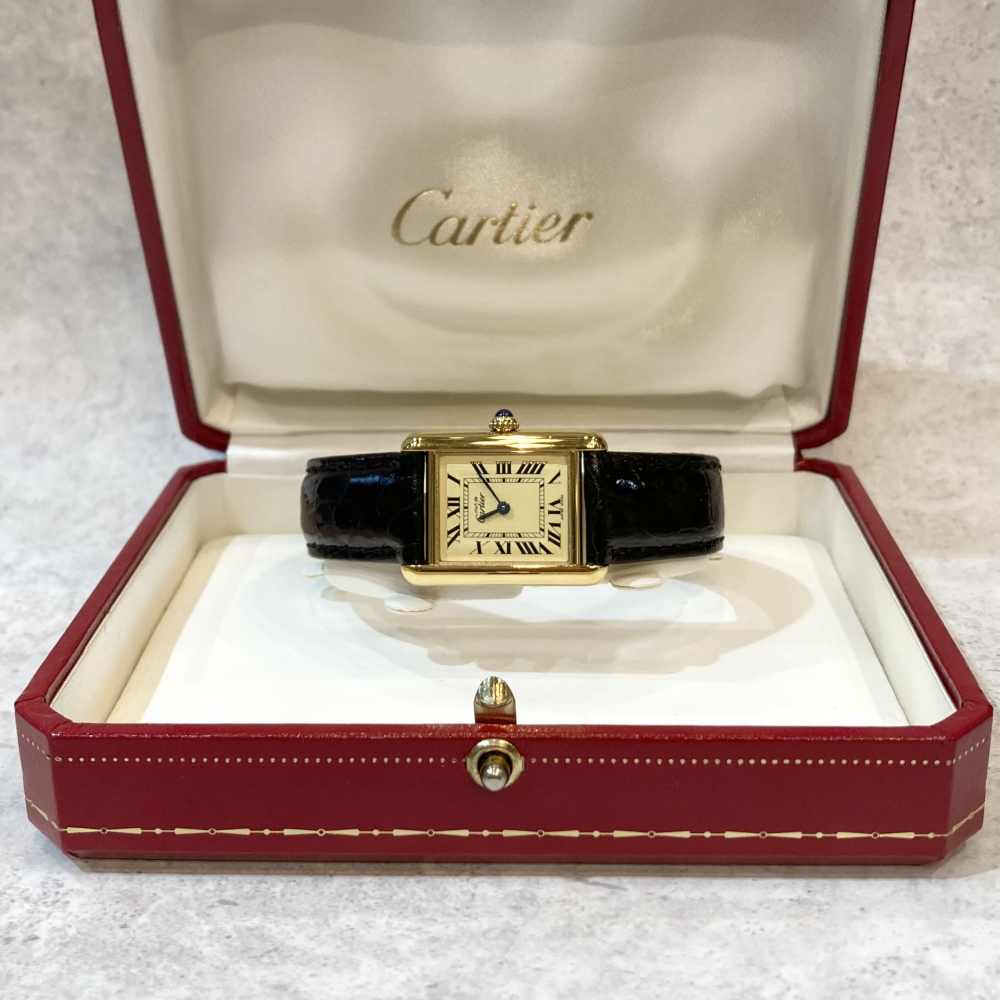 【チックタック新潟店】ヴィンテージウォッチ Cartier マストタンク入荷！