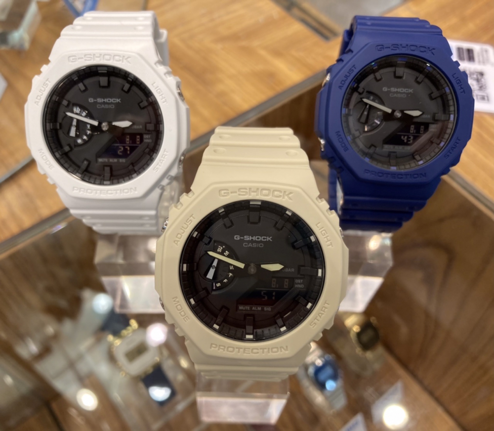 【G-SHOCK】人気モデル新色入荷