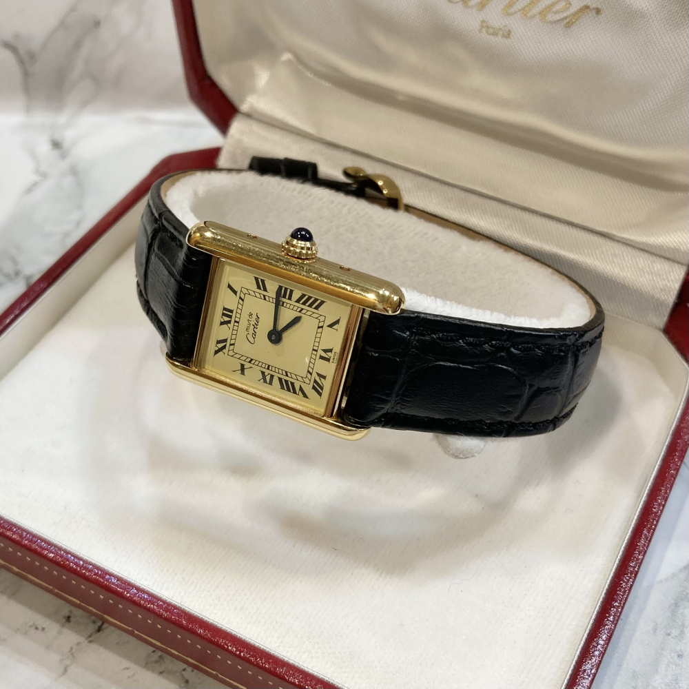 【チックタック新潟店】Cartier マストタンク SM サイズのご紹介