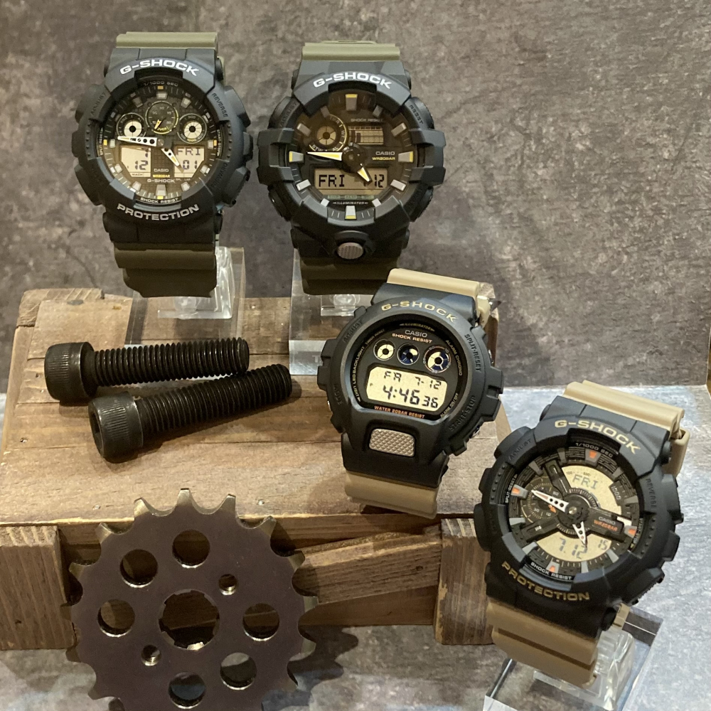 チックタック【G-SHOCK】ラギッドな新作G-SHOCK