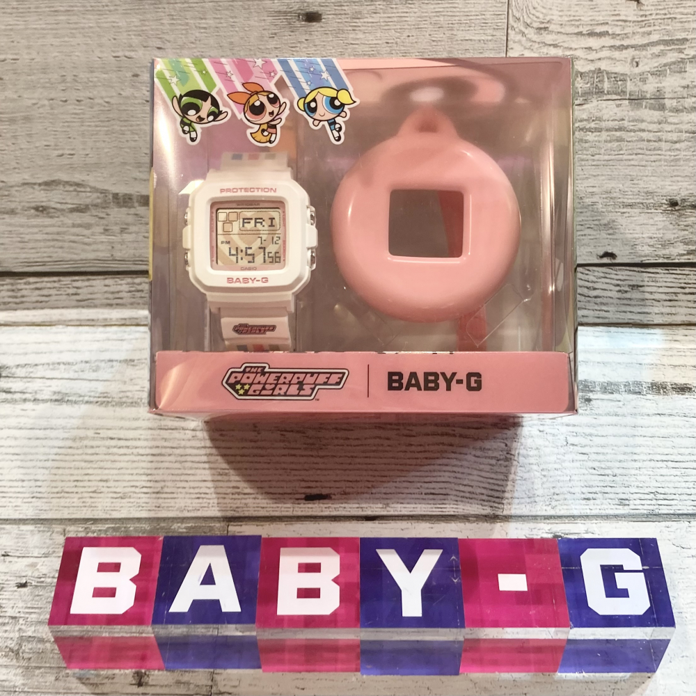 BABY-G＋PLUS THE POWERPUFF GIRLSコラボウォッチ