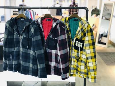 DIESEL チェック柄ジャケット3色入荷！