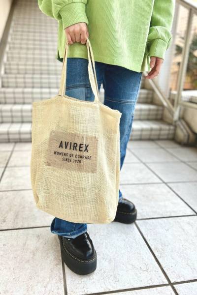 【AVIREX】この秋におすすめのトートバッグコーデ♪